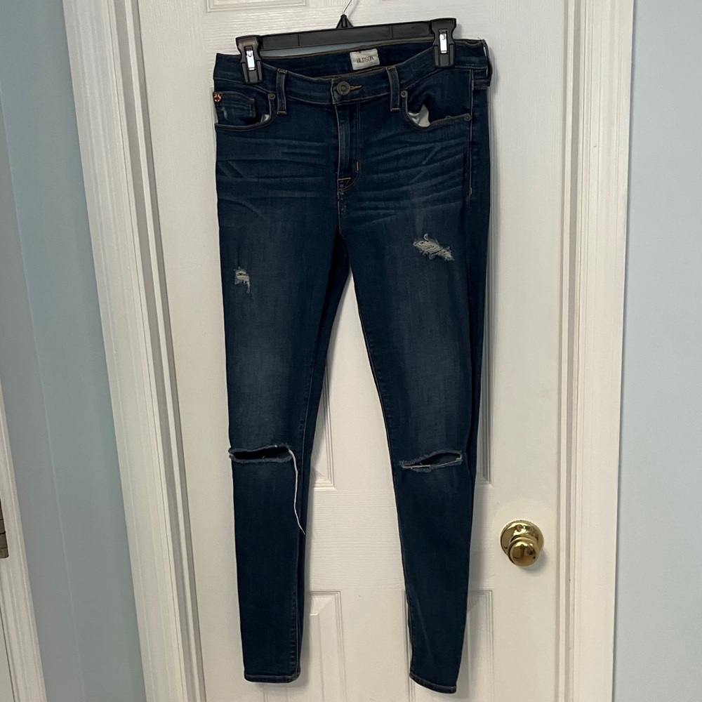 Hudson Jeans Women's Dark Blue Skinny Jeans